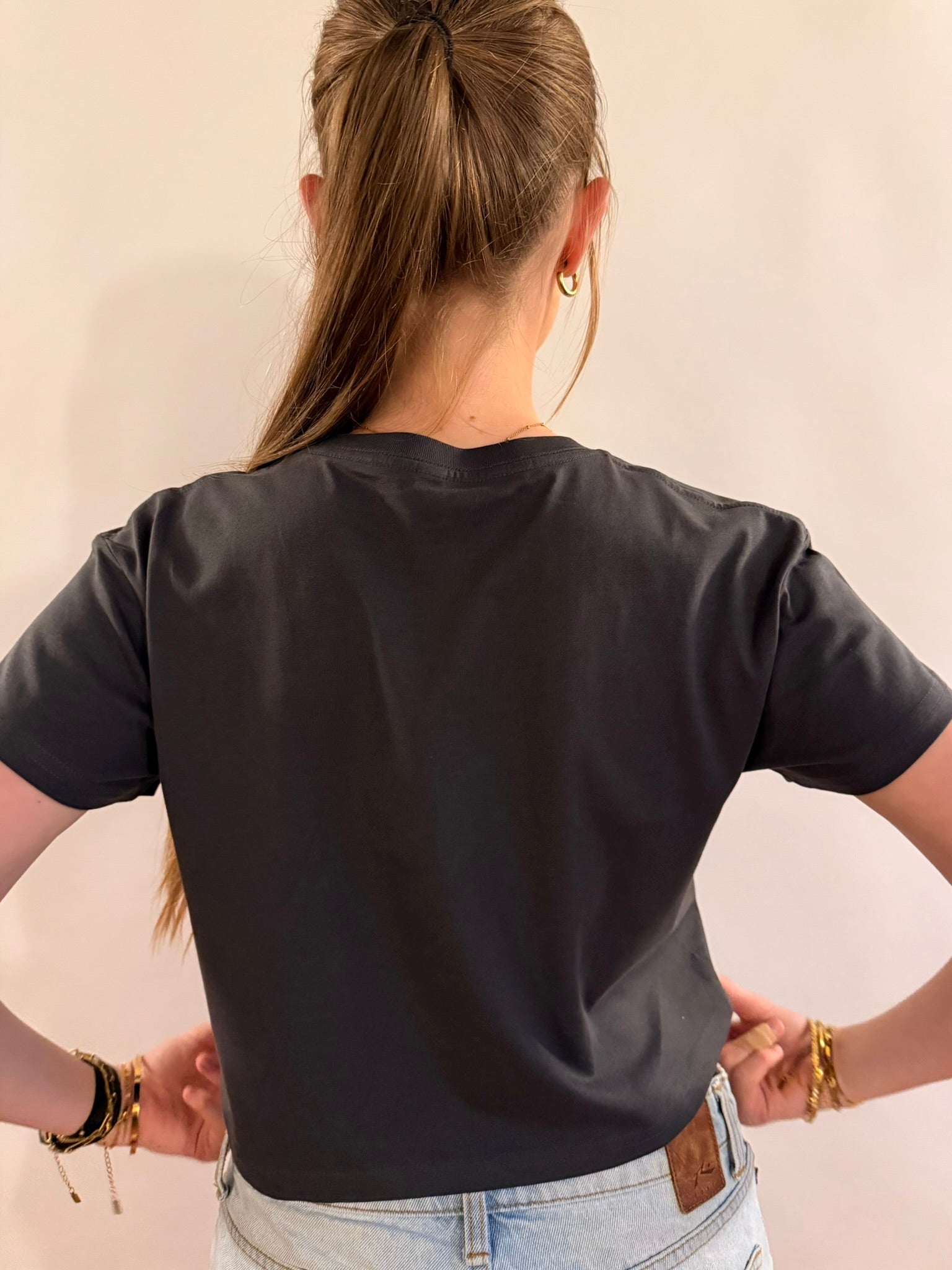 Cropped Ticket Tee